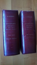 VOCABOLARIO COMPARATIVO DELLE LINGUE ITALIANA E FRANCESE  GHIOTTI BELLARDI 1890