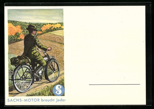 Cartolina pubblicitaria per