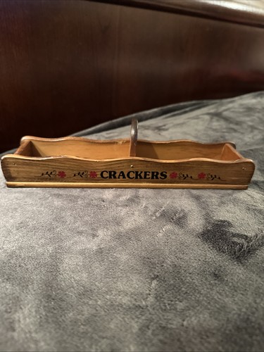 Vassoio porta cracker legno - cracker,
