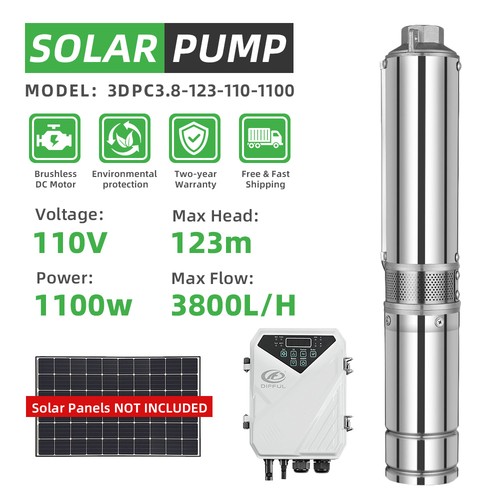 Kit pompa acqua solare dc - kit,