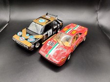 AUTO BURAGO 1/24 - LANCIA DELTA S4 + FERRARI GTO 1984