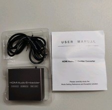 Insertore incorporatore audio