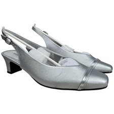 Easy Street Silver Satin Sayo