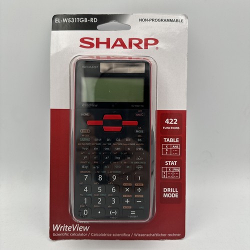 Sharp calcolatrice scientifica - sharp,