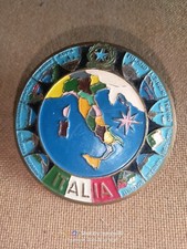 BADGE ITALIA 1955 AUTOMOBILISTICO ALFA ROMEO FIAT LANCIA FERRARI MASERATI