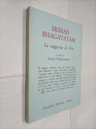Srimad bhagavatam saggezza - srimad,