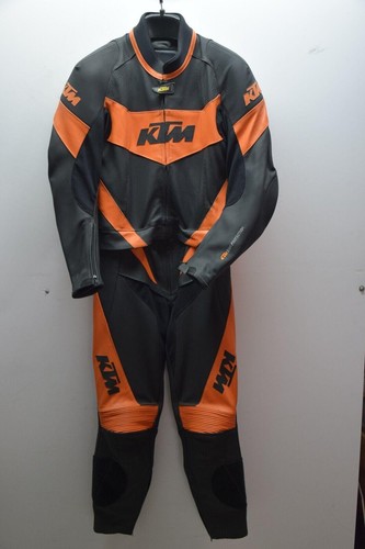 Tuta pelle moto ktm - da,