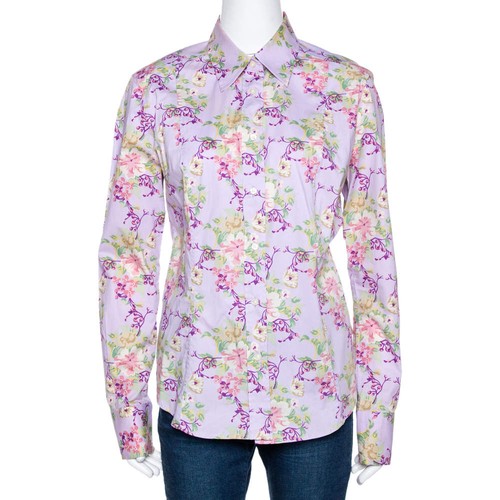 Camicia etro malva cotone - in,