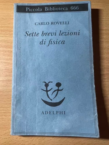 Carlo rovelli sette brevi - -,