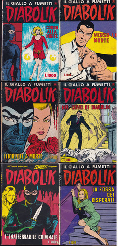 Diabolik originali costola - diabolik,
