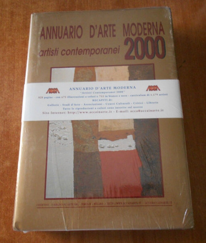 Annuario arte moderna 2000 - d'arte,