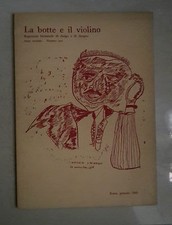 LA BOTTE E IL VIOLINO RIVISTA REPERTORIO BIMESTRALE DI DESIGN E DISEGNO 1965