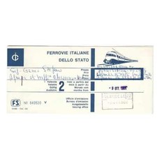 Biglietti ferroviari treno FS. internazionale Chiasso Basel SBB tariffa gratuita