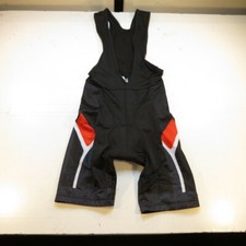 BICYCLE BIKE CYCLING CYCLE LEOTARD PADDED SINGLET SHORTS JERSEY Mens M Black 