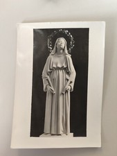 Santa Rosa da Viterbo, Holy Card Cartolina viaggiata, Statua Francesco Messina
