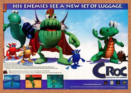 Croc legend the - legend, gobbos