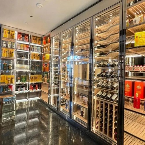 Cantinetta per vino vetrina