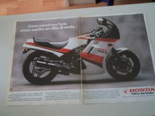 advertising Pubblicità 1986 MOTO HONDA CBX 750 FII F-II F2