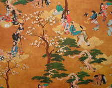 Giapponesi Stampa Arancio 100%