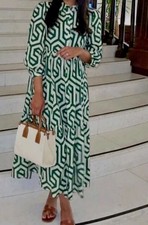 Abito Camicia Zara Stampa