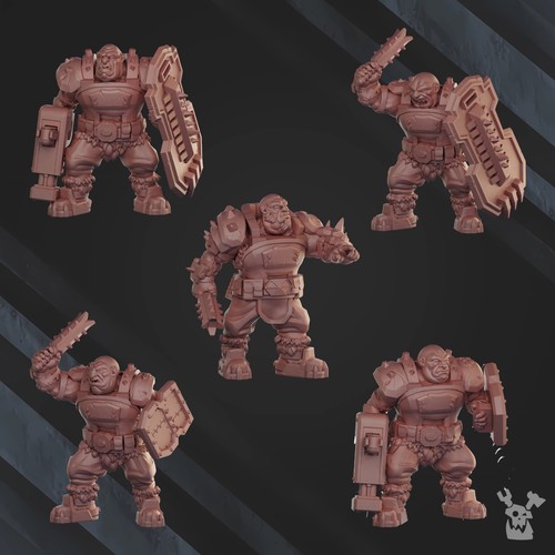 Dakkadakka miniatures bigfoot - miniatures,