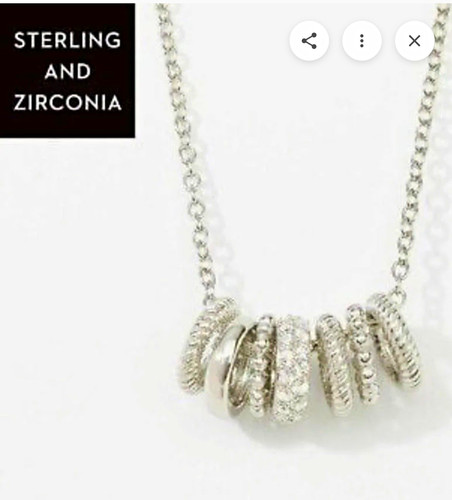 Collana con ciondolo anello