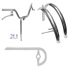 Coppia PARAFANGHI + Carter + Manubrio per GRAZIELLA per Pieghevole Misura da 20