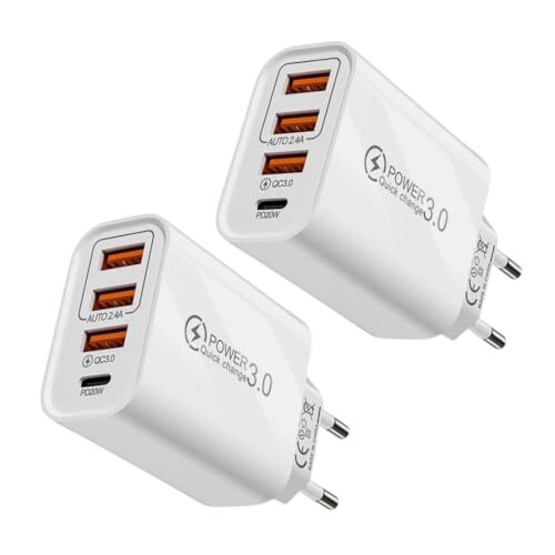 Pack caricabatterie rapido - 2-pack,