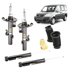 4 AMMORTIZZATORI FIAT DOBLO' (223) 1.3 JTD MJT 1.9 JTD + KIT TAMPONI ANTERIORI