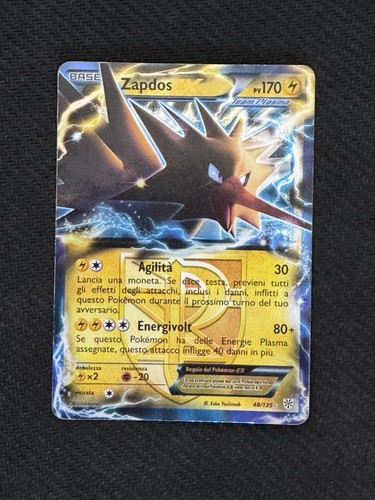 Pokemon card zapdos 135 - pokemon, 48/135