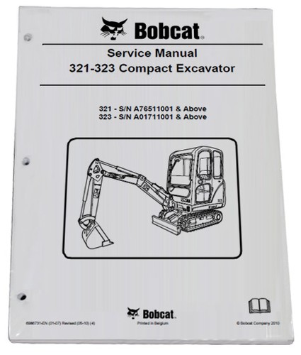 Bobcat 321 323 compact - 321,,