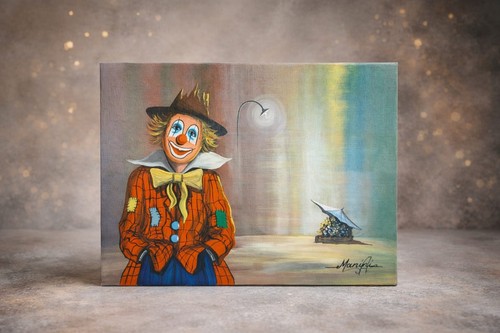 Quadro clown figurativo - quadro,