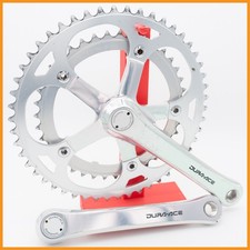 SHIMANO DURA ACE  FC-7402 7400 8 SPEED CRANKSET ROAD BIKE SQUARE CRANK BICYCLE