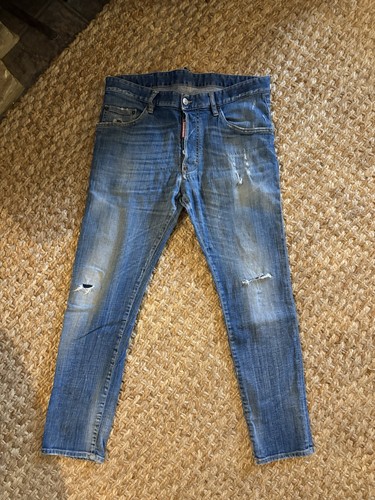 Jeans uomo dsquared taglia - uomo, 48