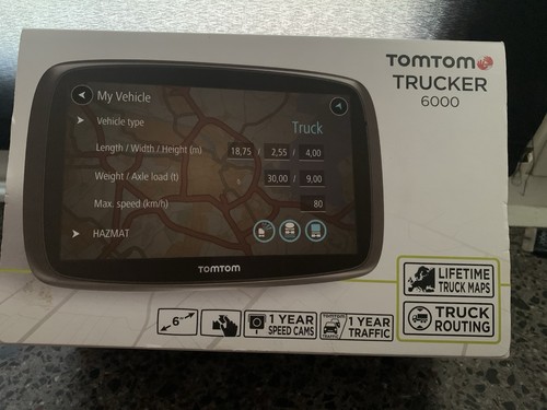Tomtom 6000 trucker camion - tomtom,
