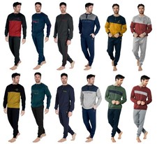 AUSTRALIAN PIGIAMA LUNGO UOMO IN CALDO COTONE IN VARIE TAGLIE