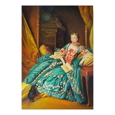 Quadro Olio su Tela 60x90 Dama