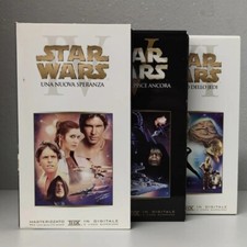 STAR WARS TRILOGIA EPISODI IV V VI VHS BOX DA COLLEZIONE