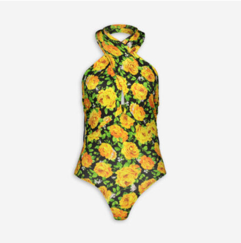 Body zara nero arancione - zara, e