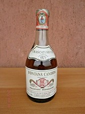 Bottiglia sigillata, da collezione, vino Fontana Candida del 1971 Frascati ...