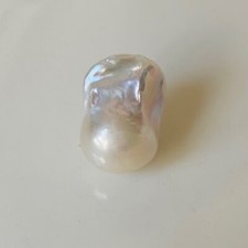 Natural White  16x22mm Baroque