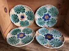 4 assiettes barbotines Wasmuel