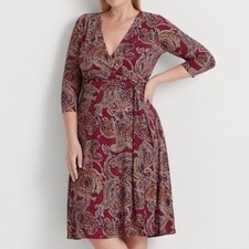 Abito in jersey midi Lauren