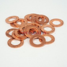 50pz I.D 8-14mm Rame Spessore