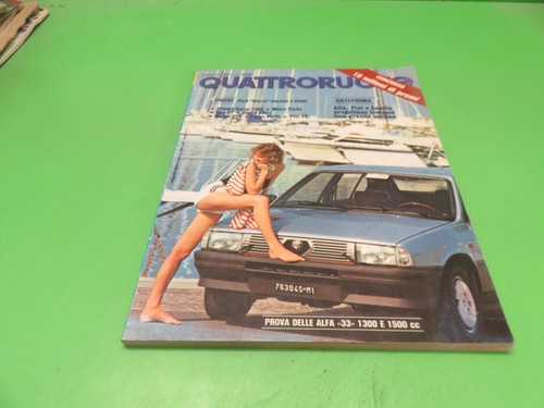 Rivista vintage quattroruote - rivista,