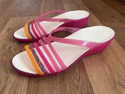 Crocs isabella sandali rosa - crocs,