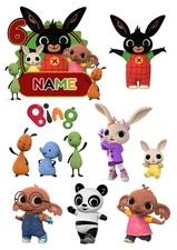 Bing bunny cake topper - bing,