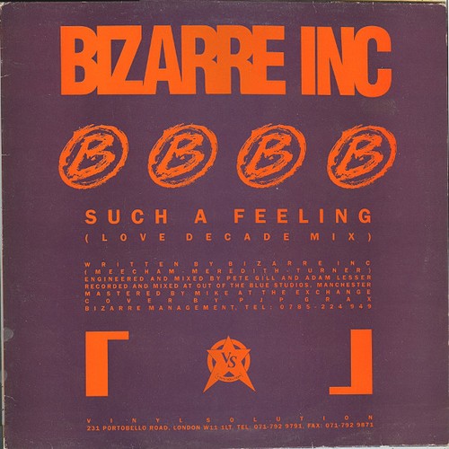 Bizarre inc such a feeling - bizarre,