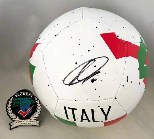 Francesco totti signed soccer - totti,