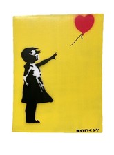 Banksy cardboard art original